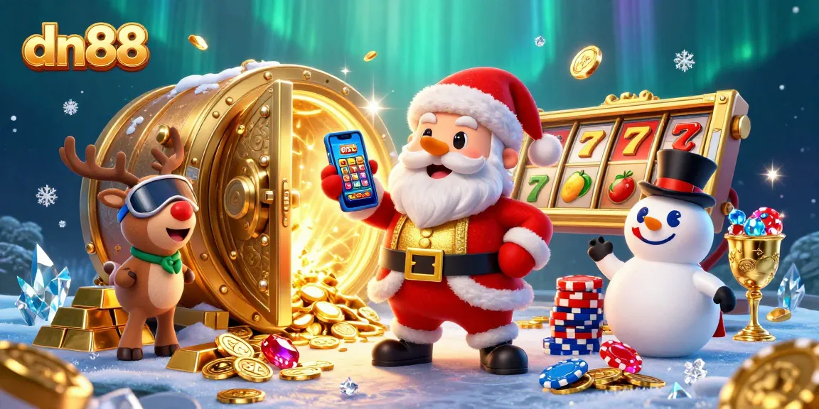 Engage with exciting slots and casino games at dn88 with festive characters and dazzling treasures.